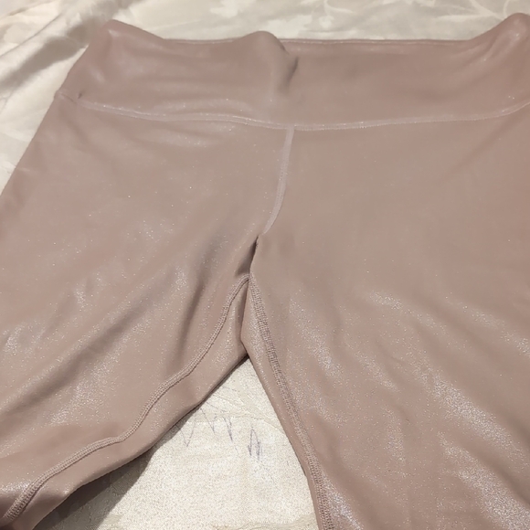 Athleta Shimmering Beige Leggings - Picture 3 of 8